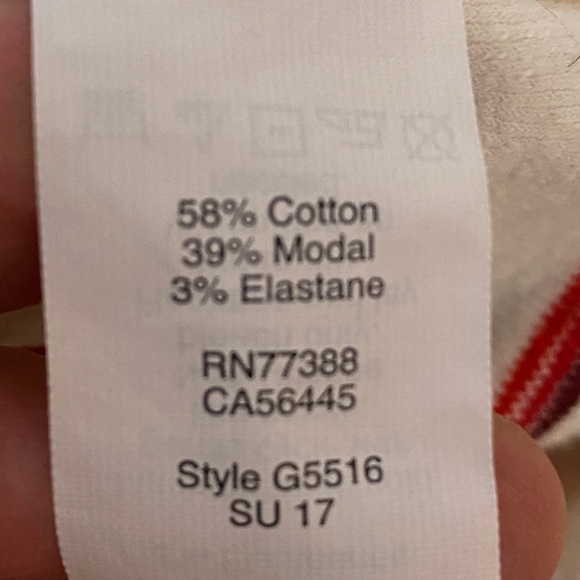 Madewell Time Off Shawn Striped Ribbed Tank - Picture 3 of 4